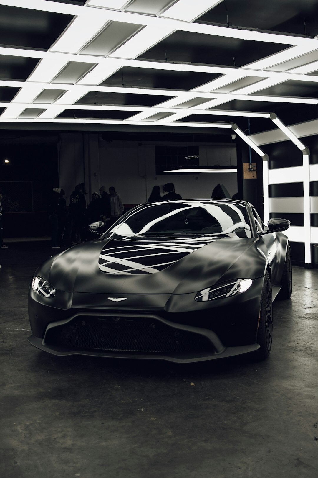 luxury car showroom