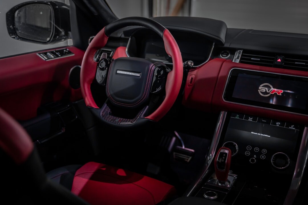 car dashboard luxury